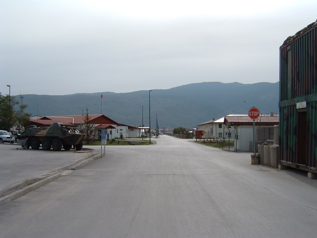 Photo Gallery Bosnia Deployment Camp Butmir 2003 Longest Road On Butmir